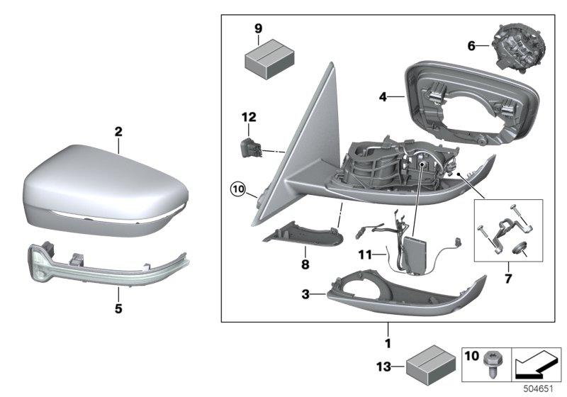 Buitenspiegel (S760A)