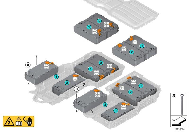 Module hoogvoltage-accueenheid