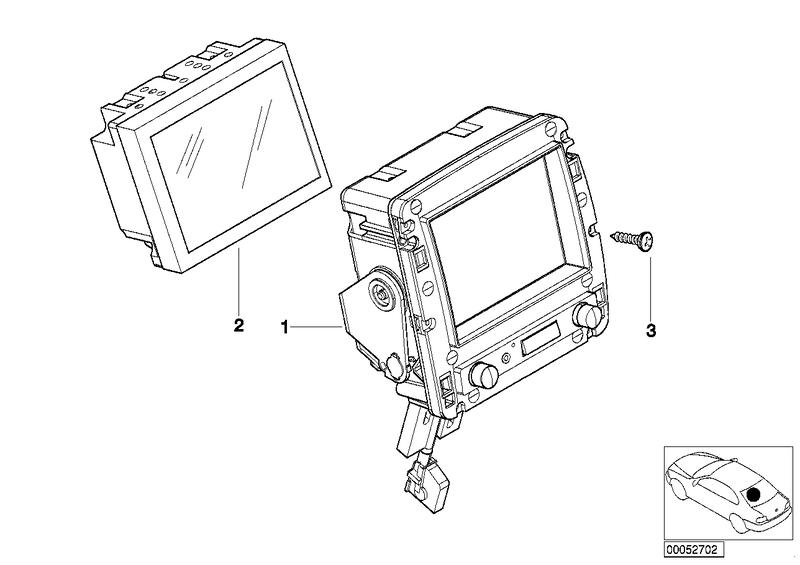 Monitor achterin