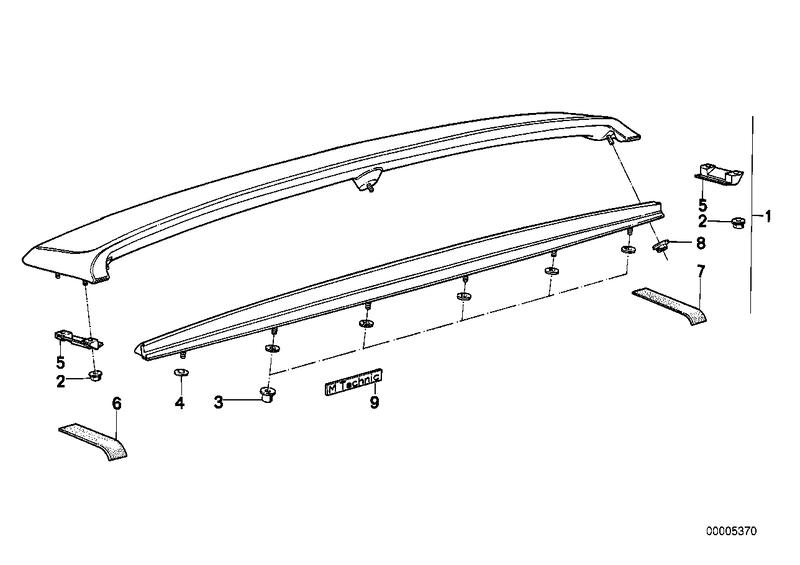 Achterspoiler M-technik