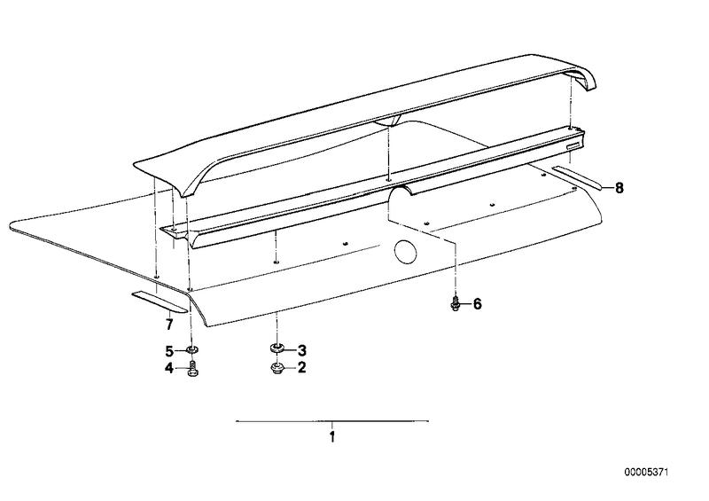 Achterspoiler M-technik