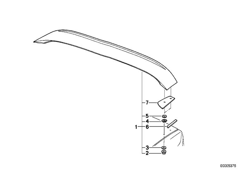 Achterspoiler M-technik