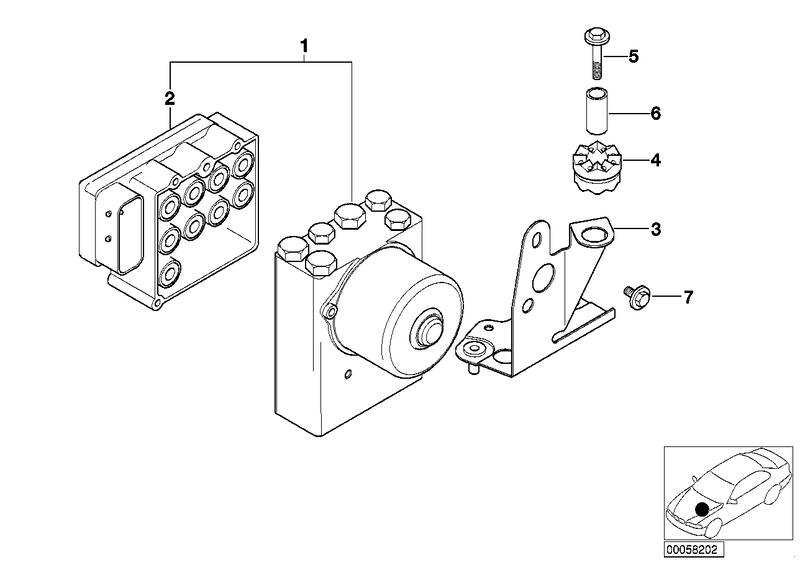 ASC hydroaggreg./stuurtoestel/bevestigng