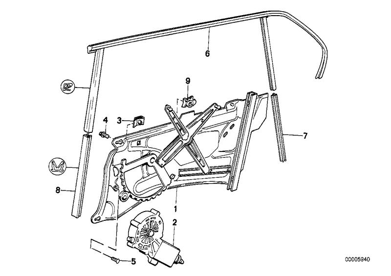 Deurvenstermechanisme achter