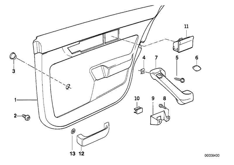 Portierbekleding, achter