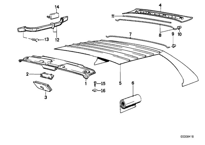 Dakbekleding-vormhemel/houdgreep