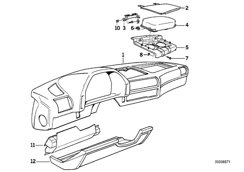 Bekled. instrument paneel / meerijd. airbag