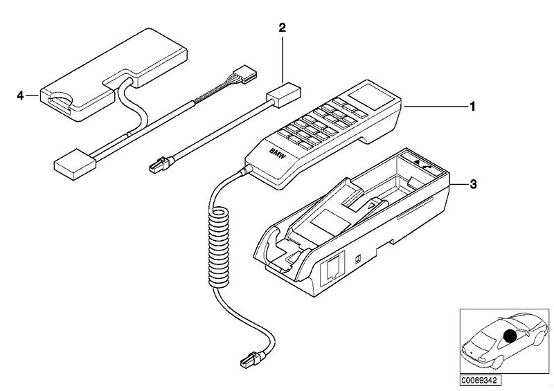 Onderdelen SA 629 middenconsole