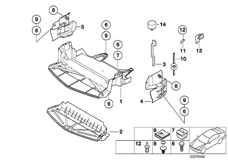 Avskerming motorruimte