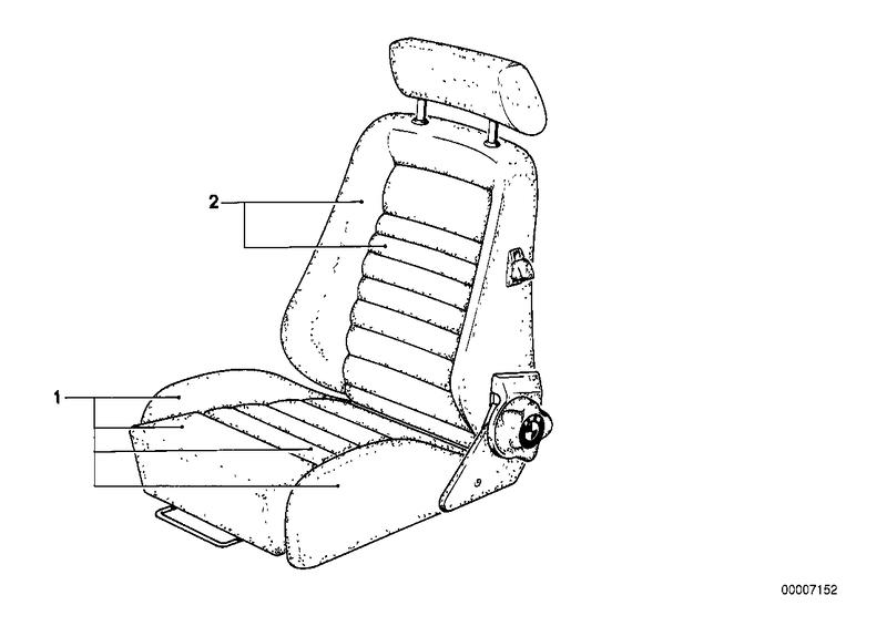 Recaro sportstoel-stoelbekleding