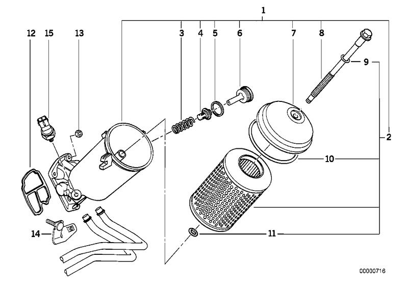 Olievoorziening-Oliefilter