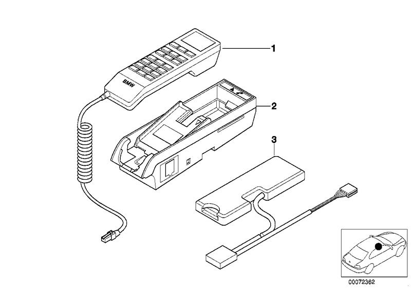 Onderdelen SA 629 middenconsole