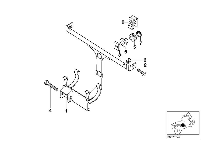 Bevestiging v expansiereservoir