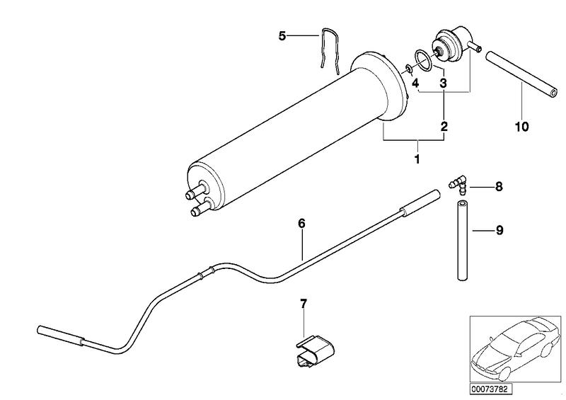 Brandstoffilter / drukregulateur