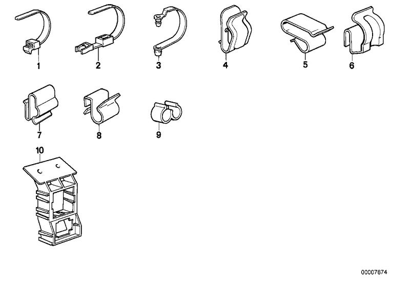 Kabelklemmen / kabelbinders