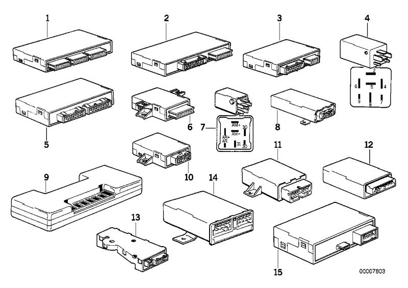 Karrosseriestuurtoestel. en modulen