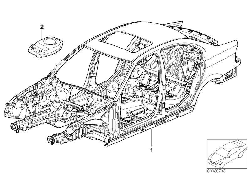 Karosserieframe