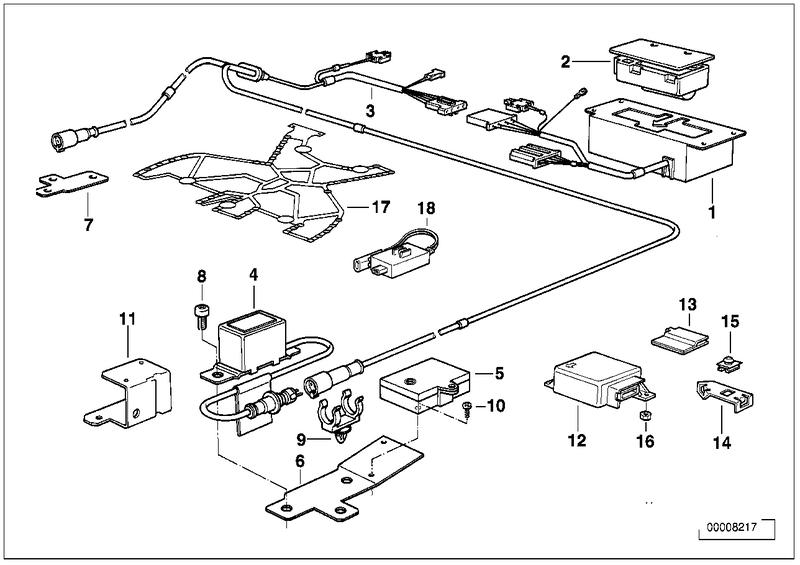 Elektro-onderdelen v airbag