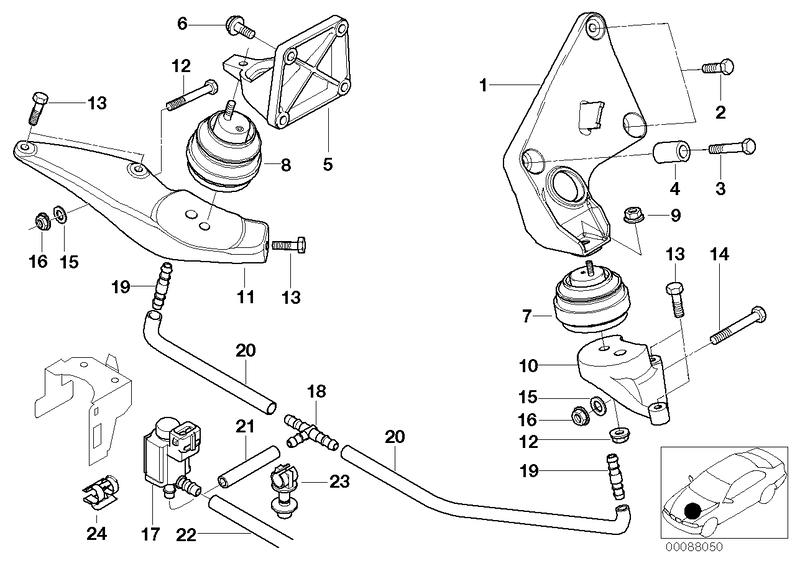 Motorophanging