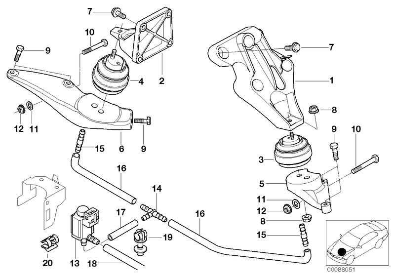 Motorophanging