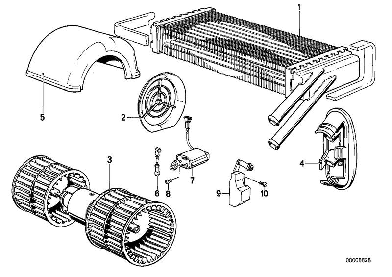 Radiator / luchtcompressor