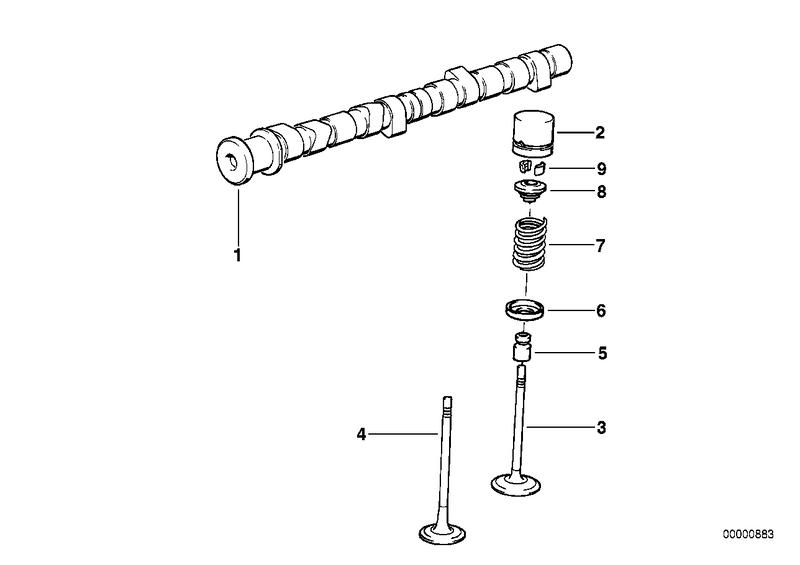 Distributie - nokkenas / ventiel