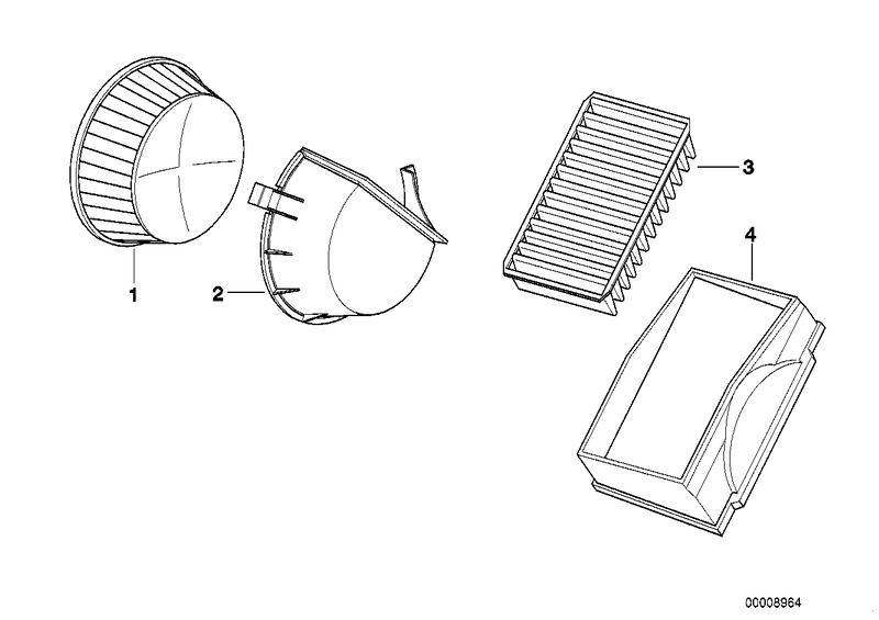 Microfilter / microfilterafdekkap