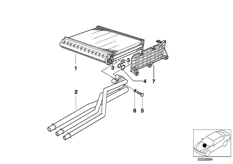 Radiator,air-conditionering-automatik