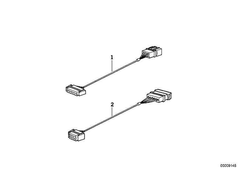 Adapterbijping luidsprekerkabelboom