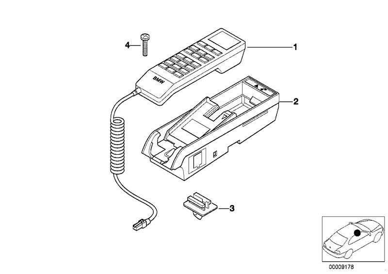 Onderdelen SA 629 middenconsole