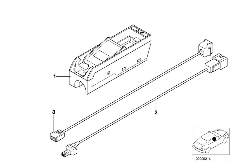 Onderdelen tandem autotelefoon SA622