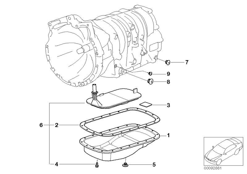 A5S360R / 390R Oliecarter / oliezeef