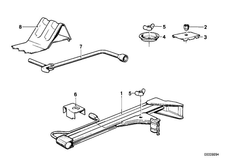 Boordgereedschap/Krik