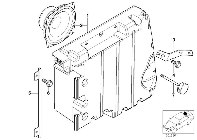 Onderdelen v subwooferbox hifi / top-hifi