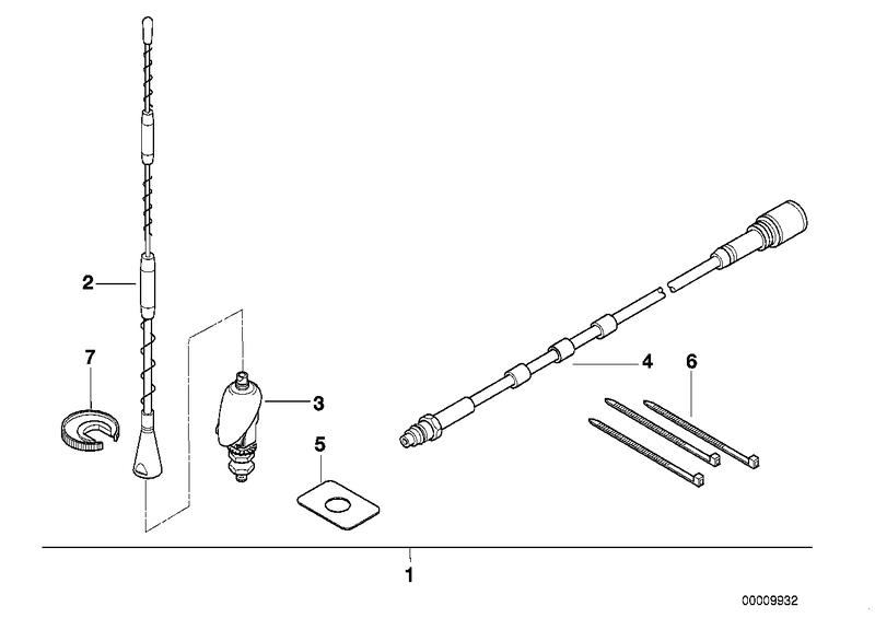 Na-inbouwset zijwandantenne